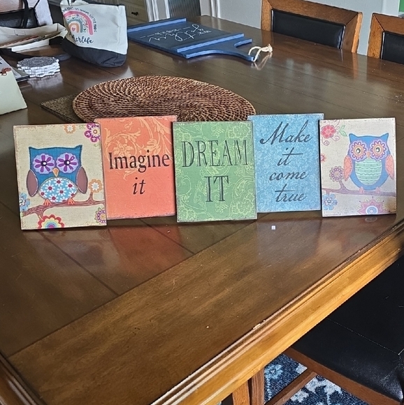 Inspirational Owl Wall Art Set - Picture 8 of 8